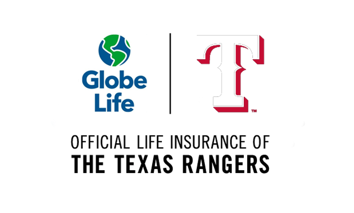 Globe Life, official life insurance of the Texas Rangers